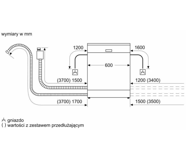 BOSCH SMS6ECI10E 60cm 14kpl. EfficientDry - automatyczne otwieranie drzwi - 1343576 - zdjęcie 10